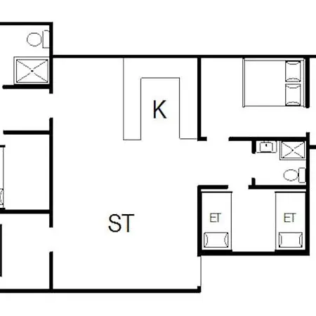 6 Person In Norre Nebel-by Traum * Nørre Nebel